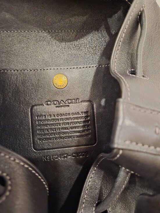 Coach Crosby 36 Leather Backpack main image 4
